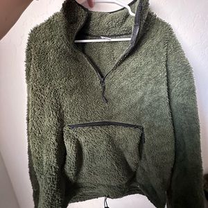 No boundaries Sherpa half zip